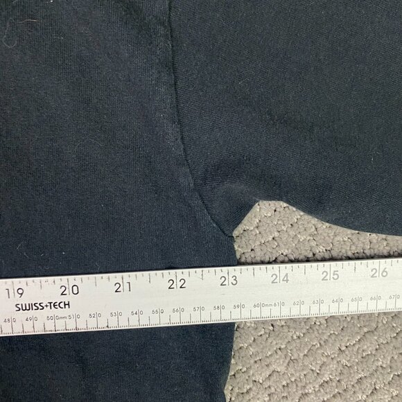 Vintage Alpine Lager Beer T Shirt Men's XL Fits like a Large Cotton Black - Picture 9 of 10